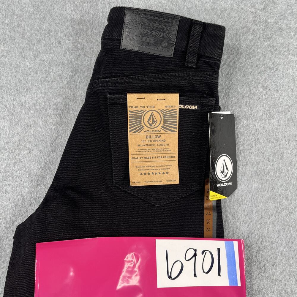 Volcom Kids' Black Billow Denim Bottoms